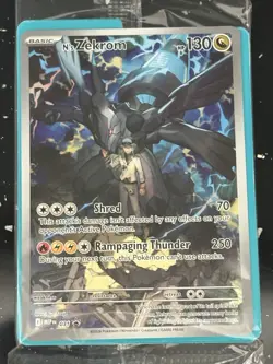 Pokemon ETB Sleeves & Promos Tyrunt Ns Zekrom Ascended Heroes Perfect Order Mega - Image 3