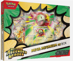 Pokemon TCG - Mega Evolution Ascended Heroes Mega Meganium EX Box - PRE-SALE - Image 1