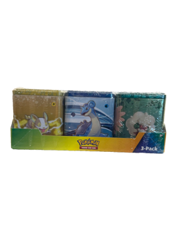 Pokemon TCG 3 Pack Stacking Tins Tin Spring 2023 Costco Exclusive - New & Sealed - Image 1