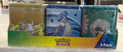 Pokemon TCG 3 Pack Stacking Tins Tin Spring 2023 Costco Exclusive - New & Sealed - Image 2