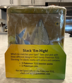 Pokemon TCG 3 Pack Stacking Tins Tin Spring 2023 Costco Exclusive - New & Sealed - Image 5
