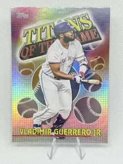 2026 Topps Vladimir Guerrero Jr. #TOG-17 Titans Of The Game Blue Jays NEAR MINT - Image 1
