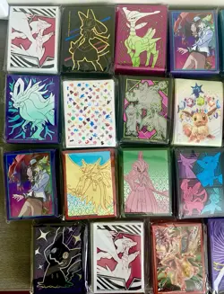 Pokemon ETB Card Sleeves - Mixed Lot of 23 Packs (New & Sealed) Evolving Skies - Image 2