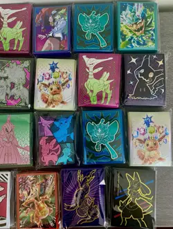 Pokemon ETB Card Sleeves - Mixed Lot of 23 Packs (New & Sealed) Evolving Skies - Image 3