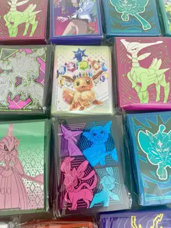 Pokemon ETB Card Sleeves - Mixed Lot of 23 Packs (New & Sealed) Evolving Skies - Image 5
