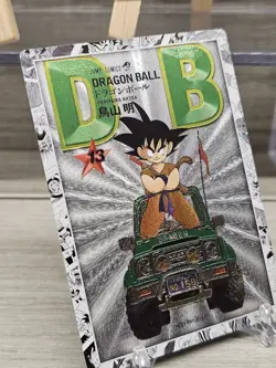 Dragon Ball Goku Art Card Manga Cover Card Super Premium Textured Holo Foil Mint - Image 3