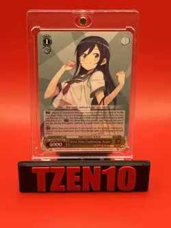 Weiss Schwarz Dengeki Bunko First Time Confessing, Ayase NM TCG Card - Image 1