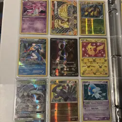 XY, Black And White, Vintage, Platinum Pokemon Card Collection Binder 100+ Cards - Image 2