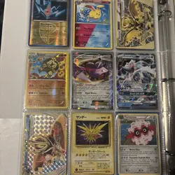 XY, Black And White, Vintage, Platinum Pokemon Card Collection Binder 100+ Cards - Image 4
