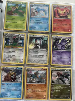 XY, Black And White, Vintage, Platinum Pokemon Card Collection Binder 100+ Cards - Image 5