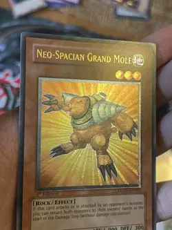 YU-GI-OH! NEO SPACIAN GRAND MOLE 1ST STON-EN005 ULTIMATE RARE 003 Near Mint NM - Image 3