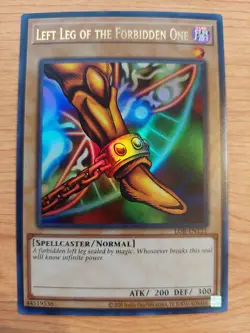 Left Leg of the Forbidden One - LOB-EN121 - Near Mint NM - Ultra Rare - Unlimite - Image 1
