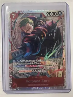 One Piece TGC -Roronoa Zoro EB04-007 SR - Adventure on Kami's Island One Piece - Image 1