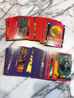 1993 Marvel Skybox X-men Series 2 100 Card Set w/ Checklist Excellent Condition - Image 3