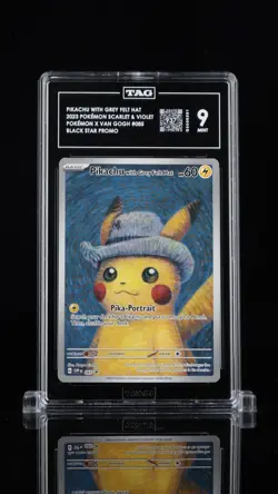 Pikachu with Grey Felt Hat 085 SV - TAG 9 2024 Pokemon X Van Gogh W/ Bonus Card - Image 4