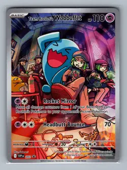 Team Rocket's Wobbuffet Promo SV: Scarlet & Violet Promo Cards 203 NM - Image 1
