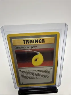 Pokemon TCG Devolution Spray Trainer Base Set, Unlimited Rare Card 72/102 - Image 1