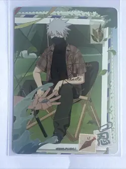 Kakashi Hatake NRSA01-PU-004L4 Naruto Kayou Card Heavens Scroll NM English - Image 1