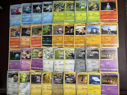 36 Pokemon [Yuka Morii] Illustrated Clay Art Card Lot - Normal/Reverse Holo - Image 1