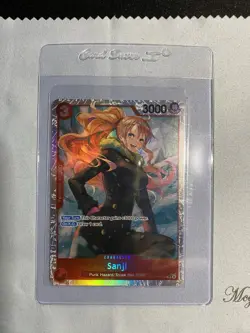 Sanji OP10-005 English SR Royal Blood One Piece Card Game - Image 3