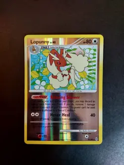 Lopunny 21/99 - Reverse Holo Rare - Platinum Arceus - Pokemon Card - LP/MP - Image 1