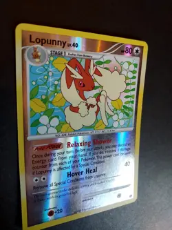 Lopunny 21/99 - Reverse Holo Rare - Platinum Arceus - Pokemon Card - LP/MP - Image 3