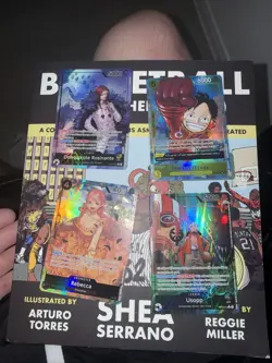 One Piece TCG Lot Of 4 Alt Art Cards - Image 1