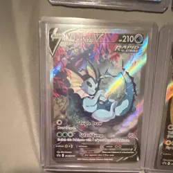 Pokemon TCG Vaporeon Jolteon Flareon V VMAX Holo Promo Lot English (6 Cards) - Image 4