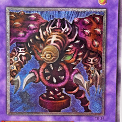 Yugioh Thousand-Eyes Restrict Ultimate Rare TB-34 Japanese Old Card Collection - Image 2