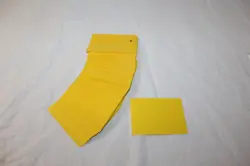 Trading Card Game Card Protector Sleeves Lot of 100 Yellow by Ultra - Image 4