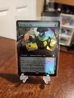 Earthen Ally Extended Art Foil MTG Avatar TLA - NM - Image 1