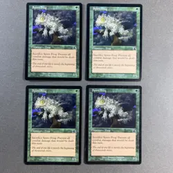 Set of x4, MTG Spore Frog Prophecy Regular Magic The Gathering - Image 1
