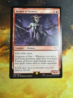 1x Keeper of Secrets - Near Mint - Universes Beyond: Warhammer 40,000 MTG - Image 2
