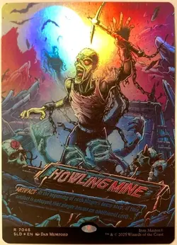 MTG Howling Mine (Rainbow Foil) Secret Lair 7046 MINT NICE!!! - Image 1