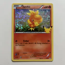 Pokemon TCG TORCHIC 11/25 McDonald's 25th Celebrations Holo - Image 1
