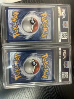 Pokemon Mewtwo & Charizard ex SVP EN 151 Collection PSA 9 2023 #052 #056 - Image 4