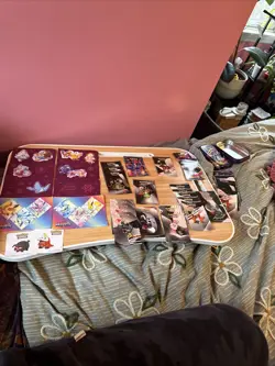 Pokemon TCG Stickers Bulk Lot Plus A Tin - Image 1