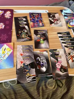 Pokemon TCG Stickers Bulk Lot Plus A Tin - Image 3