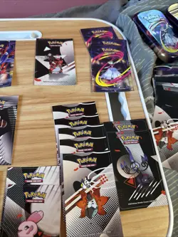 Pokemon TCG Stickers Bulk Lot Plus A Tin - Image 4