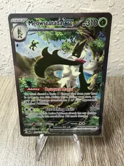Pokemon: Meowscarada EX - SIR- SV02: Paldea Evolved 256/193 - Image 1