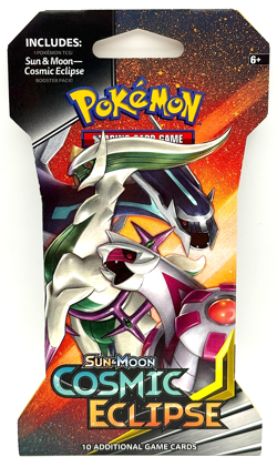 Pokemon TCG Sun & Moon Cosmic Eclipse Sleeved Booster Pack Sealed Blister 2019 820650805905 - Image 1