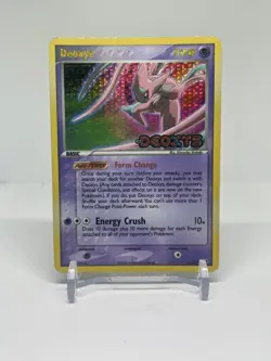 Pokemon TCG Deoxys (Attack) EX Deoxys 17/107 Reverse Holo Rare HP - Image 1