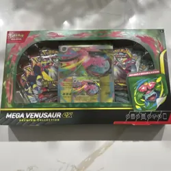 Pokemon TCG Mega Venusaur EX Premium Collection Box 2016 English - Image 1