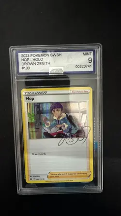 Pokemon Hop 133/159 Crown Zenith Holo Automated Grading Systems (AGS) Graded 9 - Image 1