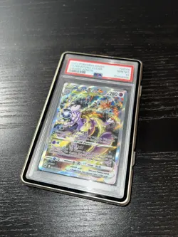 2023 POKEMON SWORD & SHIELD CROWN ZENITH #GG44 FULL ART/MEWTWO VSTAR PSA 10 - Image 1