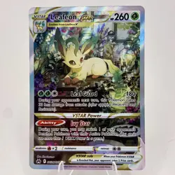 Leafeon VSTAR GG35/GG70 Crown Zenith Galarian Gallery Ultra Rare Holo NM - Image 1