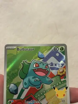 Pokemon TCG First Partner Illustration Collection Series 1 Kanto GEN 1 Starters - Image 4