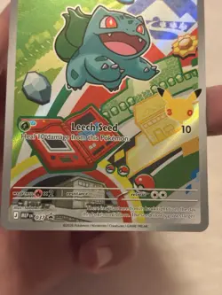 Pokemon TCG First Partner Illustration Collection Series 1 Kanto GEN 1 Starters - Image 5
