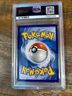 POKEMON 2018 Sun Moon Lost Thunder DITTO Holo #154 PSA 8 RARE - Image 2
