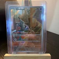 Pokemon TCG Mimikyu Promo SVP 075 Holo NM - Image 1